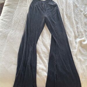 Aerie Offline Black Flared Pants